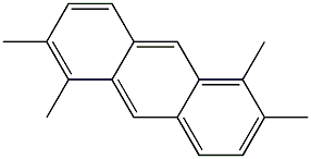 1,2,5,6-Tetramethylanthracene Struktur