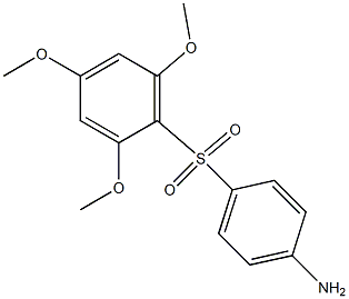 4-[(2,4,6-Trimethoxyphenyl)sulfonyl]aniline Struktur