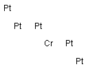 Chromium pentaplatinum Struktur