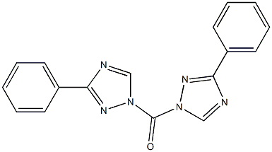 Phenyl(1H-1,2,4-triazole-1-yl) ketone Struktur