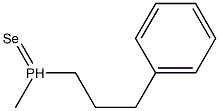 Methylphenylpropylphosphine selenide Struktur