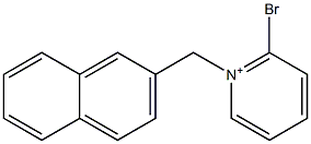 2-Bromo-1-(2-naphtylmethyl)pyridinium Struktur