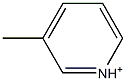 3-Methylpyridinium Struktur