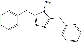 3,5-Dibenzyl-4H-1,2,4-triazol-4-amine Struktur