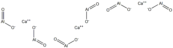 Tricalcium aluminate Struktur