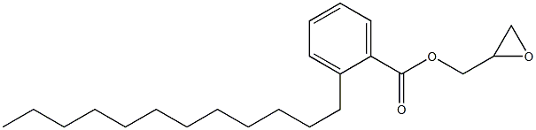 2-Dodecylbenzoic acid glycidyl ester Struktur