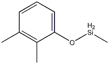 Methyl(2,3-dimethylphenoxy)silane Struktur