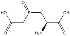 S-(Carboxymethyl)-L-cysteine S-oxide Struktur