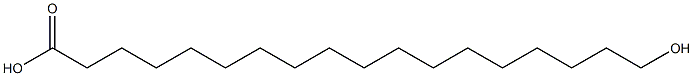 18-Hydroxyoctadecanoic acid Struktur