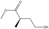 (R)-4-Hydroxy-2-methylbutyric acid methyl ester Struktur