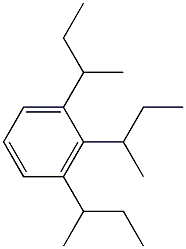 1,2,3-Tri(sec-butyl)benzene Struktur