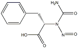 N-Carbamoyl-N-nitrosophenylalanine Struktur