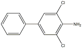 3,5-Dichlorobiphenyl-4-amine Struktur