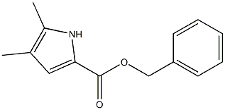 4,5-Dimethyl-1H-pyrrole-2-carboxylic acid benzyl ester Struktur