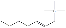 2-Heptenyltrimethylsilane Struktur