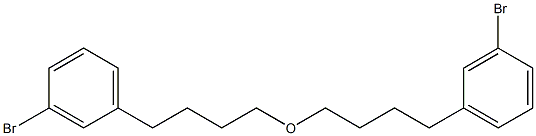 3-Bromophenylbutyl ether Struktur