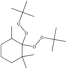 2,2,6-Trimethyl-1,1-bis(tert-butylperoxy)cyclohexane Struktur