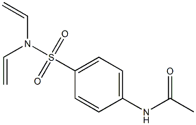 4'-(Divinylsulfamoyl)acetanilide Struktur