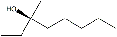 [R,(+)]-3-Methyl-3-octanol Struktur