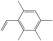 3-Ethenyl-1,2,4,6-tetramethylbenzene Struktur