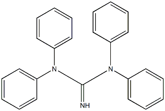 1,1,3,3-Tetraphenylguanidine Struktur