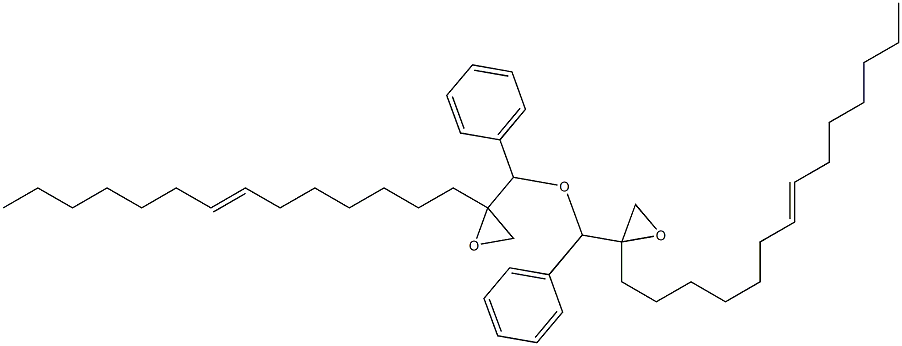 2-(7-Tetradecenyl)phenylglycidyl ether Struktur