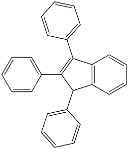 1,2,3-Triphenyl-1H-indene Struktur