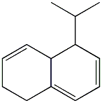 1,2,4a,5-Tetrahydro-5-isopropylnaphthalene Struktur