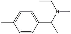 1-(4-Methylphenyl)-N-ethyl-N-methyl-ethanamine Struktur