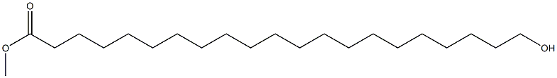 21-Hydroxyhenicosanoic acid methyl ester Struktur