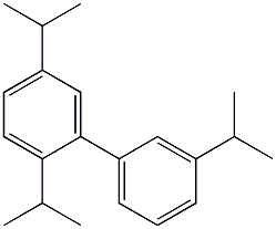 3,2',5'-Triisopropyl-1,1'-biphenyl Struktur