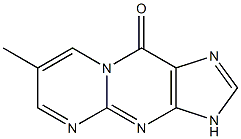 7-Methylpyrimido[1,2-a]purin-10(3H)-one Struktur