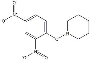 1-[(2,4-Dinitrophenyl)oxy]piperidine Struktur