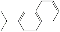 1,4,5,6-Tetrahydro-7-isopropylnaphthalene Struktur