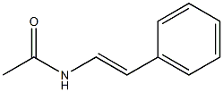 N-[(E)-Styryl]acetamide Struktur