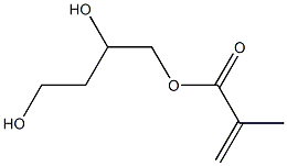 Butane-1,2,4-triol 1-methacrylate Struktur