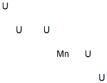 Manganese pentauranium Struktur