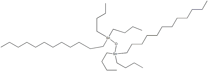 13,13,15,15-Tetrabutyl-14-oxa-13,15-distannaheptacosane Struktur