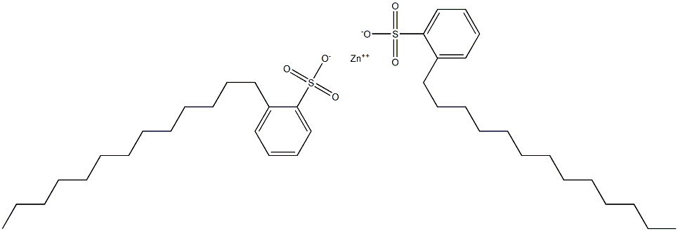 Bis(2-tridecylbenzenesulfonic acid)zinc salt Struktur