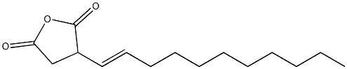 3,4-Dihydro-3-(1-undecenyl)-2,5-furandione Struktur