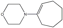 1-Morpholinocycloheptene Struktur