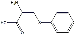 3-(Phenylthio)-2-aminopropionic acid Struktur