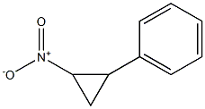 1-Nitro-2-phenylcyclopropane Struktur