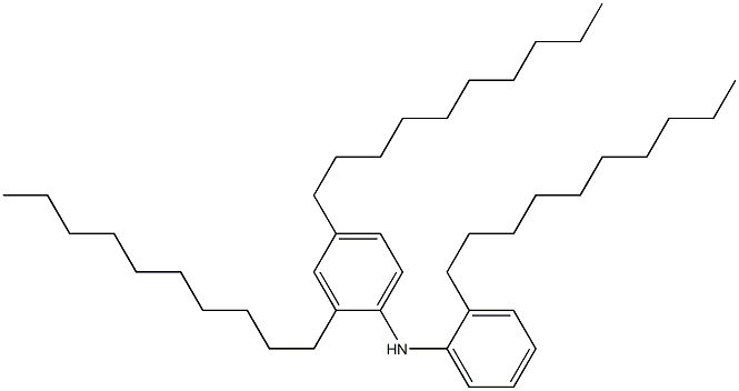 2,2',4'-Trisdecyl[iminobisbenzene] Struktur