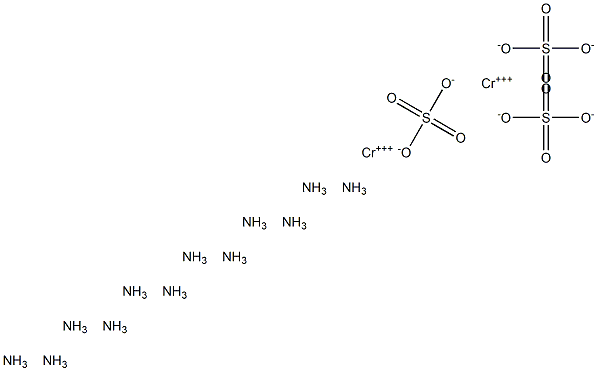 Hexamminechromium(III) sulfate Struktur