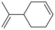 1-(1-Methylethenyl)-3-cyclohexene Struktur