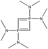 1,1,3,3-Tetrakis(dimethylamino)-1,3-diphosphete Struktur