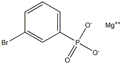 3-Bromophenylphosphonic acid magnesium salt Struktur