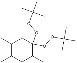 2,4,5-Trimethyl-1,1-bis(tert-butylperoxy)cyclohexane Struktur