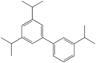 3,3',5'-Triisopropyl-1,1'-biphenyl Struktur